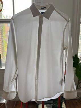 J.Crew Classic White Dress Shirt